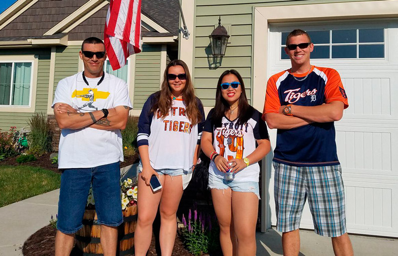 Familias anfitrionas participantes en los cursos de inglés para jóvenes en el extranjero